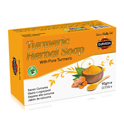 TURMERIC HERBAL SOAP Durvesh Insternational