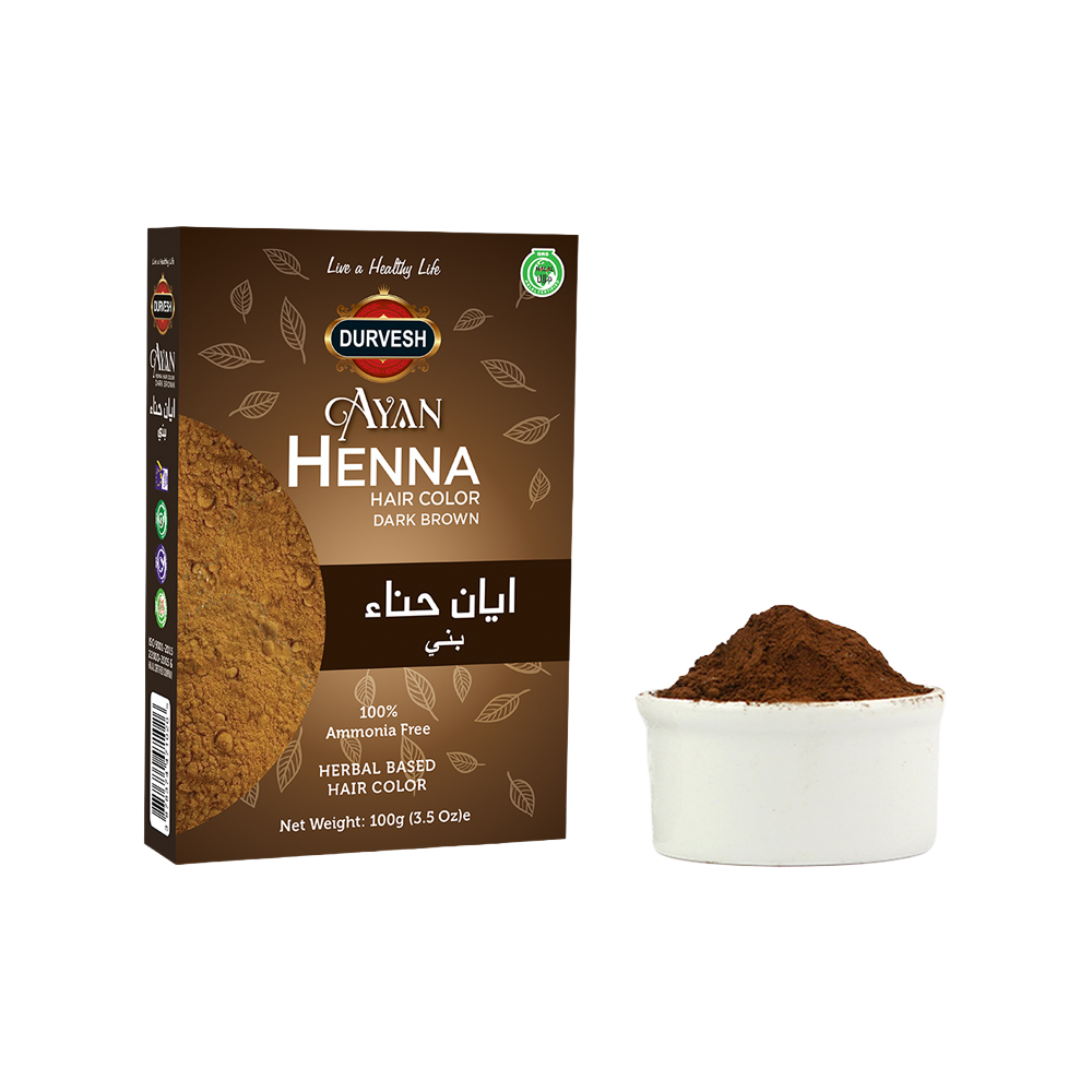 BROWN HENNA POWDER 100GM