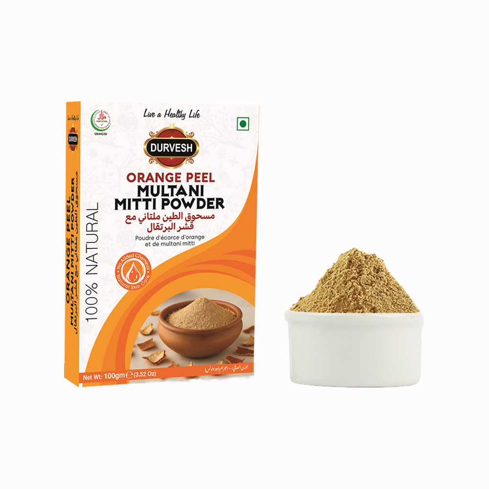 ORANGE PEEL MULTANI MITTI POWDER 100GM