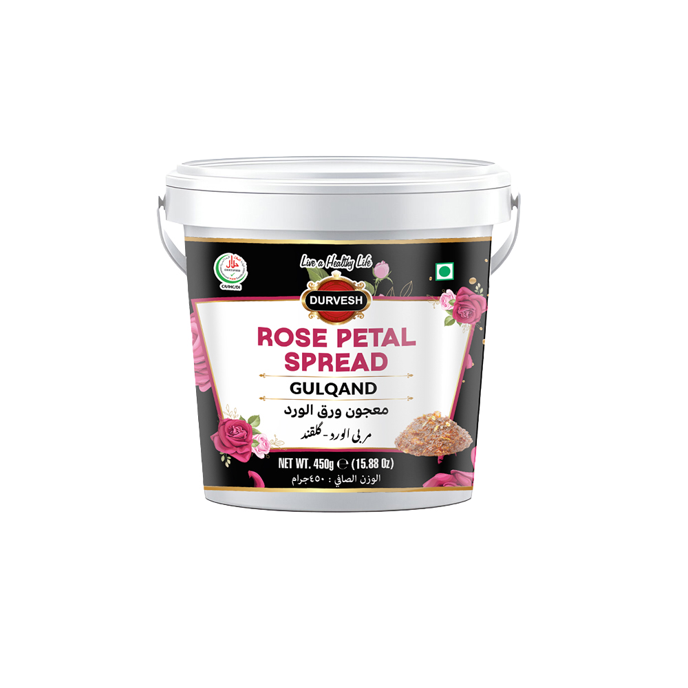ROSE PETAL SPREAD GULKAND MURABBA 450GM